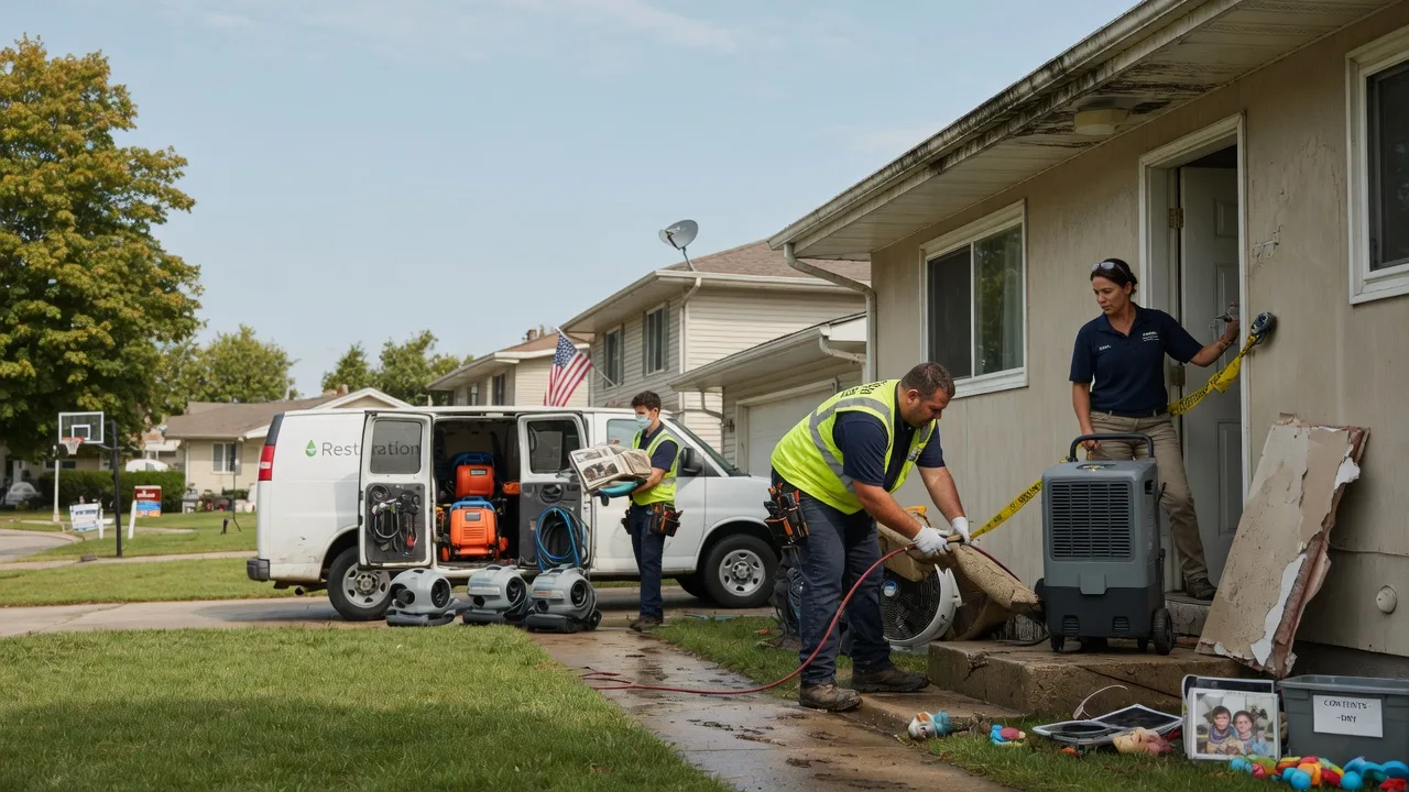 Water Damage Restoration in Lotus, CA near me